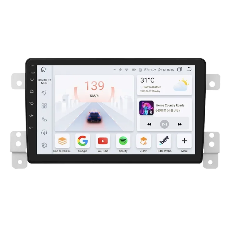 HIZPO KXSZVTR91 Autorádio 9" Android 13 pro Suzuki Grand Vitara Model: S9004 (4+32GB) CHR453