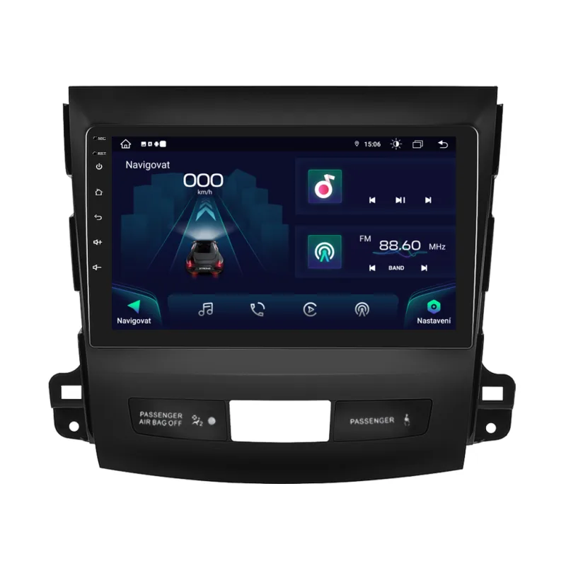 Xtrons 2DIN autorádio IAP12-XEV39 Android, Mitsubishi Outlander II / Citroen C-Crosser / Peugeot 4007 B301