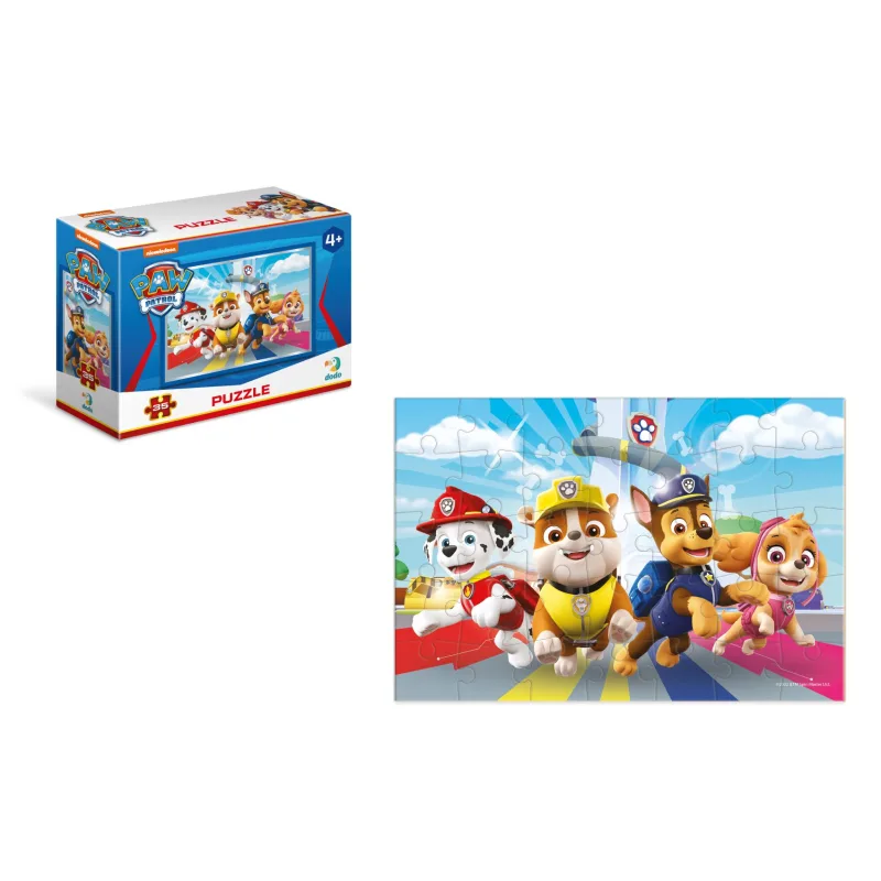 DODO Minipuzzle Labková patrola/ Paw Patrol 35 dielikov v krabičke 9x6,5x3cm