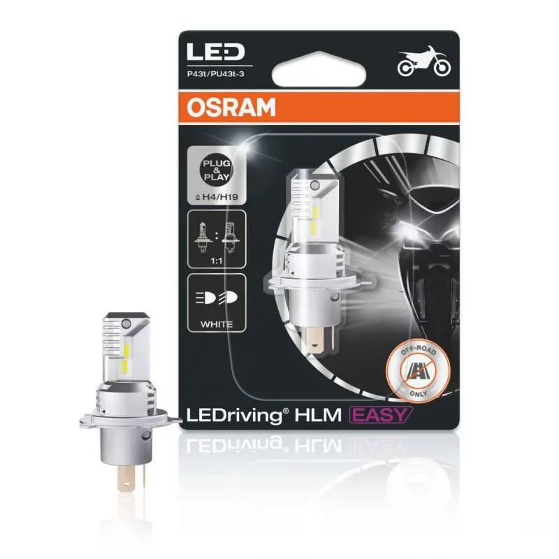 Osram LEDriving HL EASY H4/H19 12V P43t/PU43t 6500K Blister 1ks