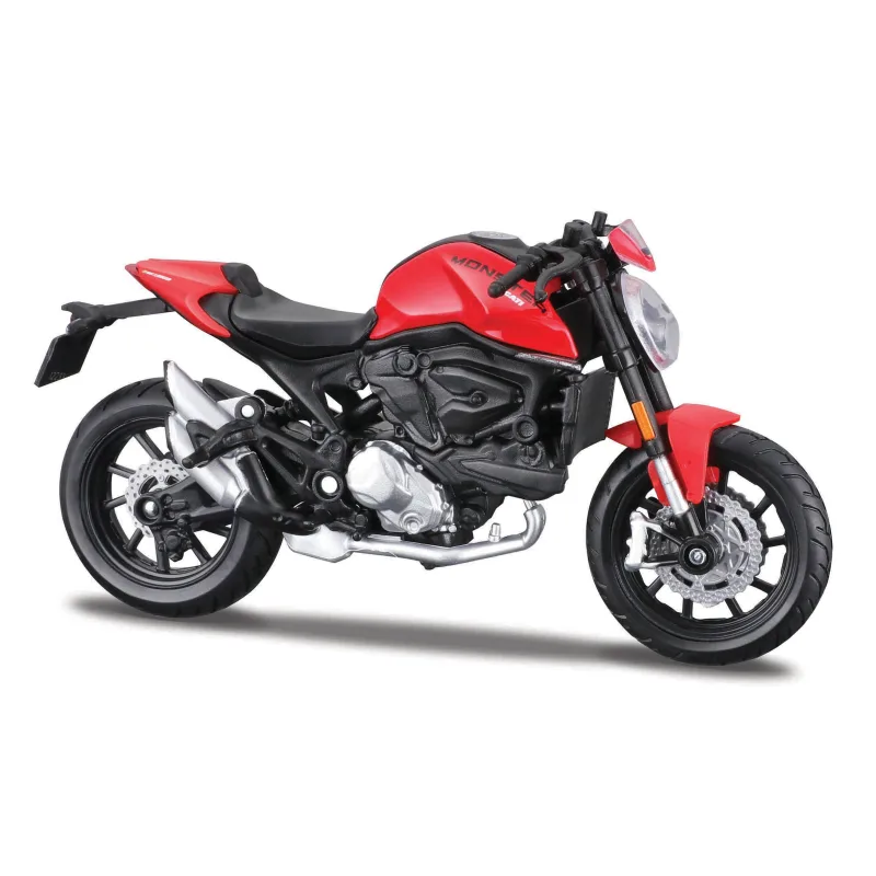 Maisto - Motocykel, Ducati Monster, červená, 1:18