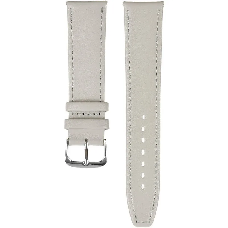 Kožený remienok na hodinky 20 mm šedý PACIFIC W01-32-20