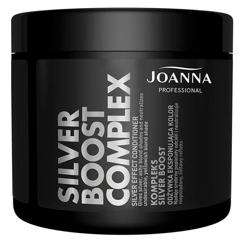 JOANNA Professional Silver Boost Conditioner 500g - neutralizuje žluté odstíny vlasů