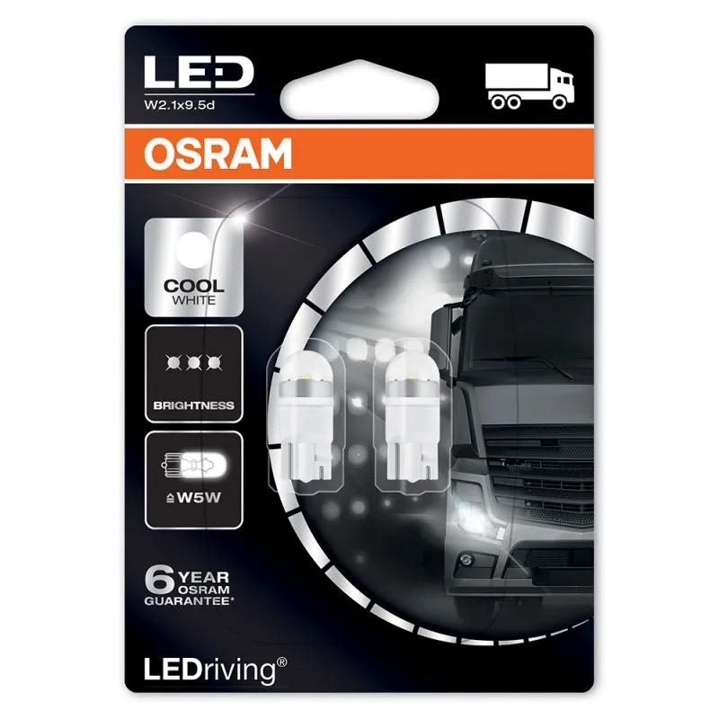 Osram LEDriving Premium W5W 24V 6000K Cool White