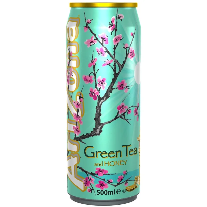 Arizona ľadový zelený čaj s príchuťou medu 0,5 l