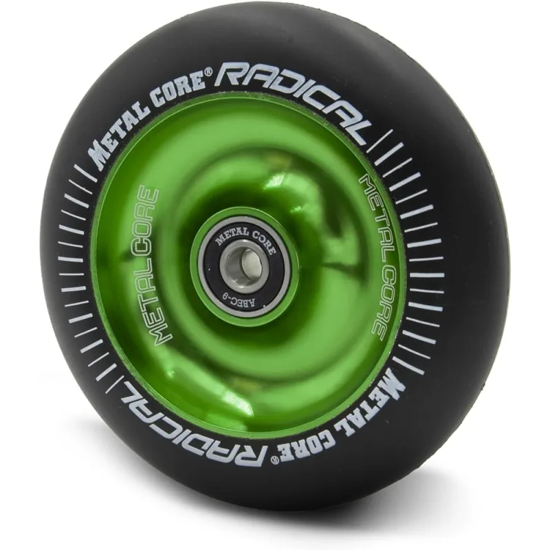 Metal Core Radical 110mm Wheel - Green