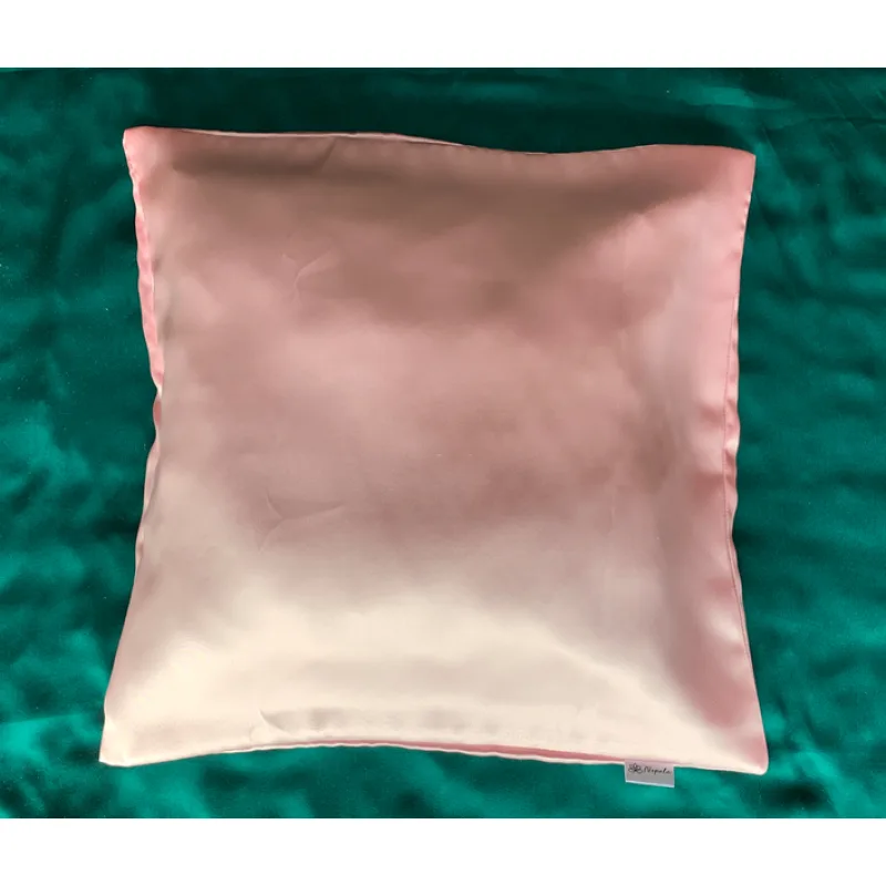 Nopala povlak na polštář hedvábný rozměr 50x50, barva růžová