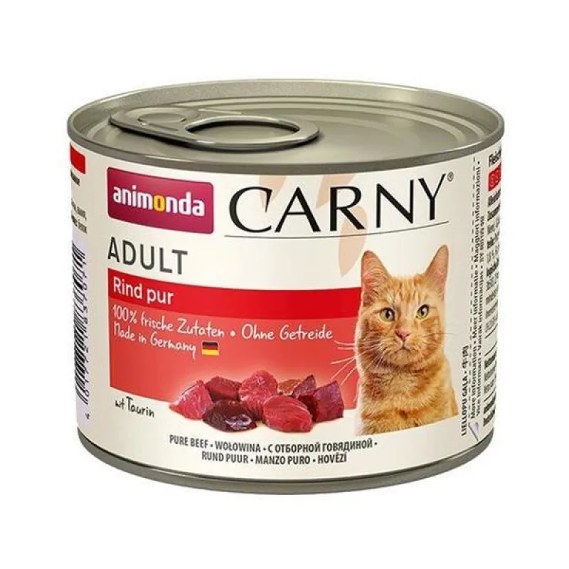 Animonda CARNY® cat Adult hovädzie 6x 200 g