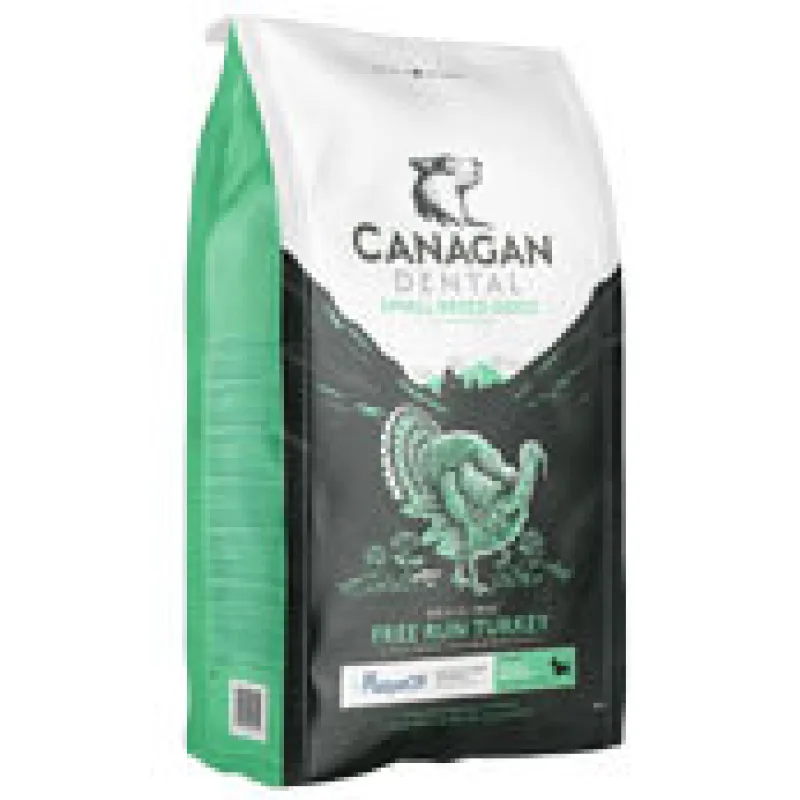 CANAGAN Dental Free run Turkey Small Breed 2 kg