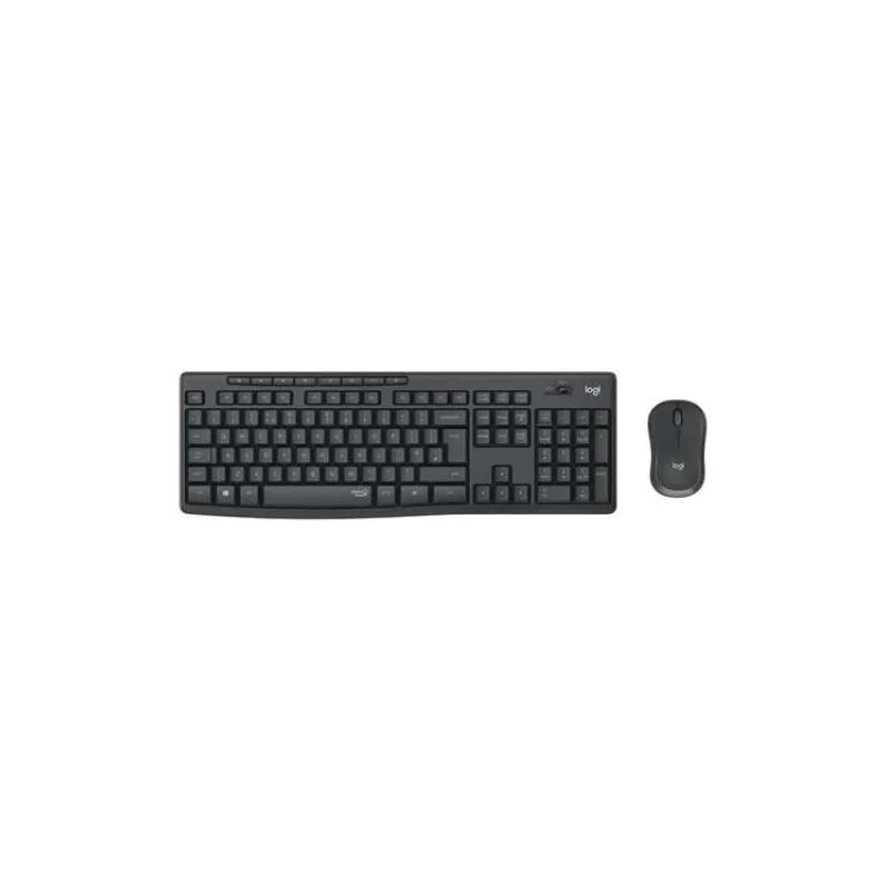 Logitech klávesnice s myší Wireless Silent Combo MK295, HUN, silent, grafitová (920-009806)