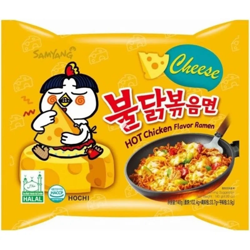 Samyang Cheese Hot Chicken Ramen 140 g