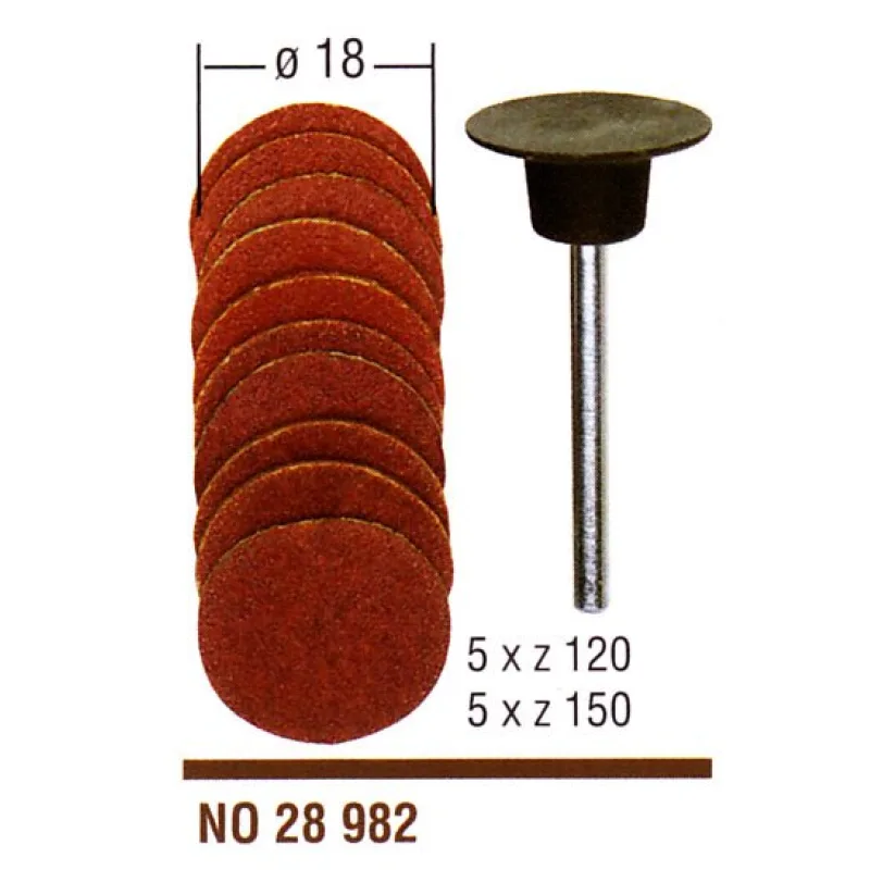 Brúsne kotúče korund 18mm PROXXON 28982