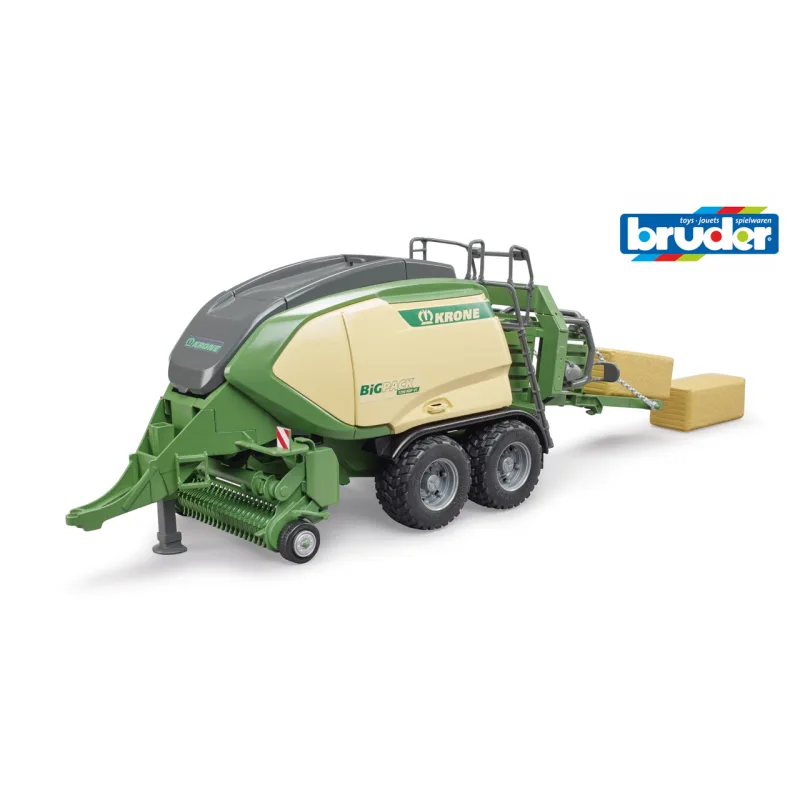 Bruder Farmer - KRONE lis na balíky s 2 balíkmi sena