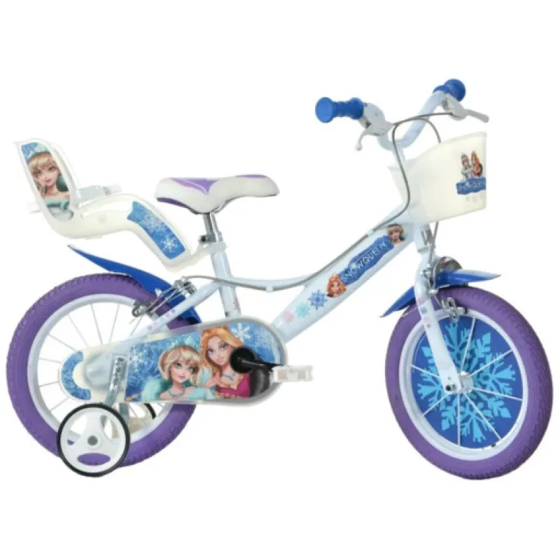 Dino Bikes Dětské kolo 144R-SQ Snow Queen 14"