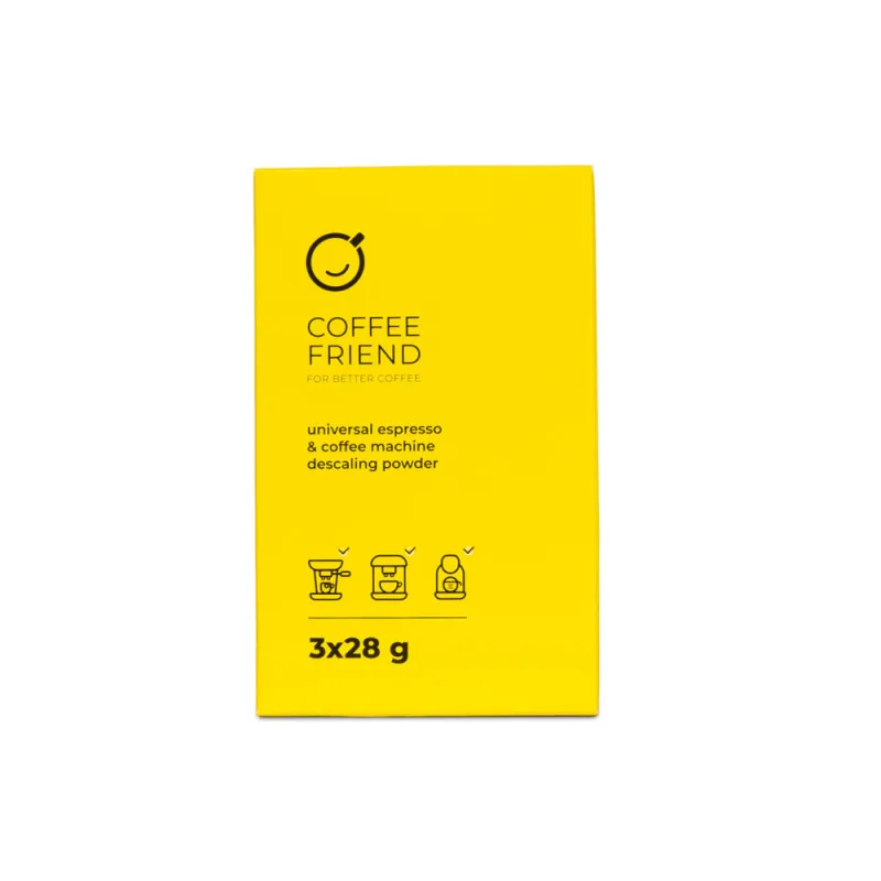 Coffee Friend DESCALE – odvápňovací prášok 3x28g