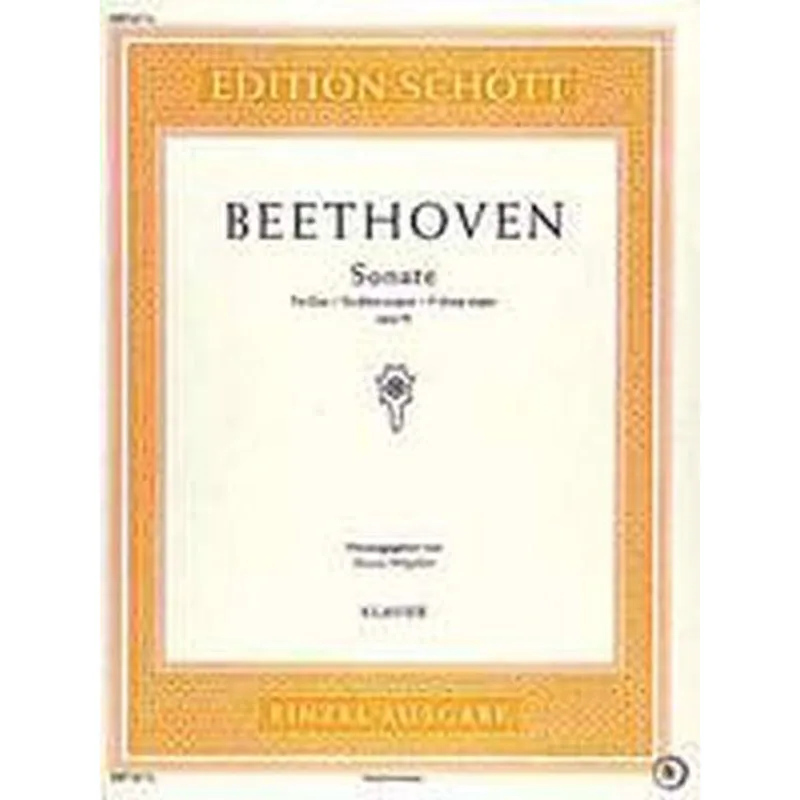 Schott Music Sonáta Fis dur, op. 78