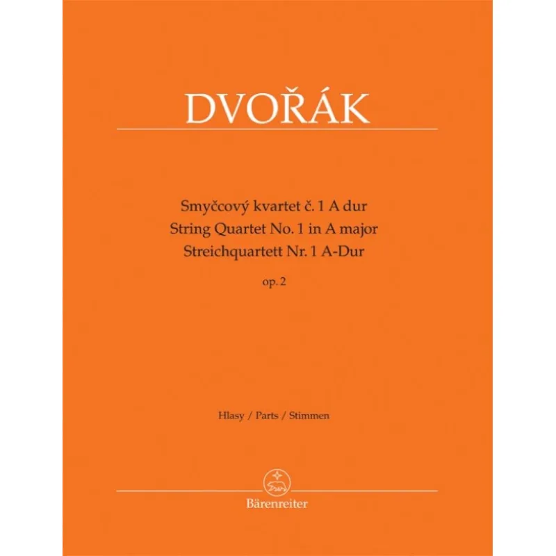 Bärenreiter Smyčcový kvartet č. 1 A dur op. 2