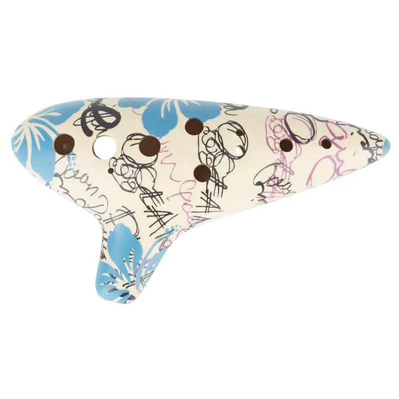 SMART Okarína - modré květy