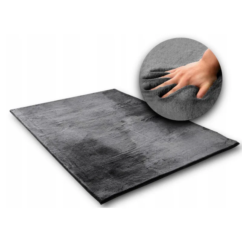 Tutumi Hodvábny koberec Rabbit - GREY Rozměr: 170 x 120