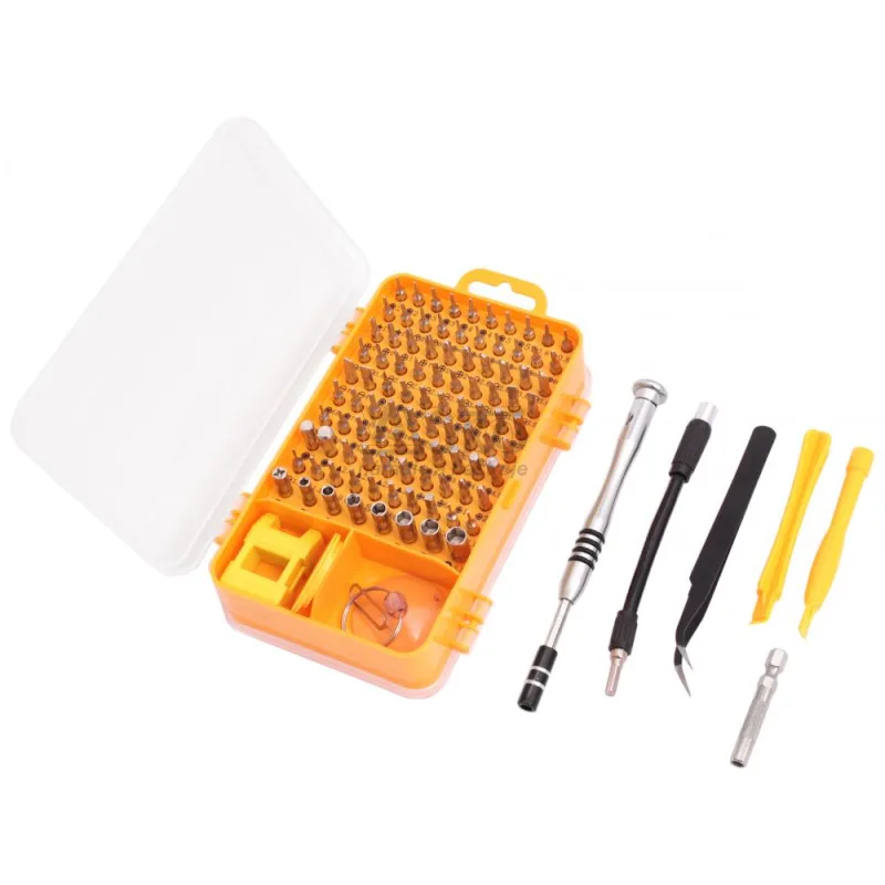 Sada bitov a rukoväte na jemné bity 1/4" s pinzetou