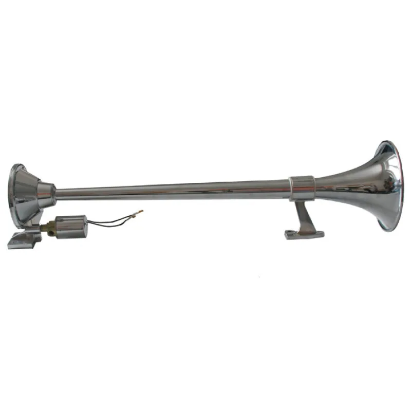 Singl-fanfára 1000mm, chromová, hluboký tón bez kompresoru sn-002