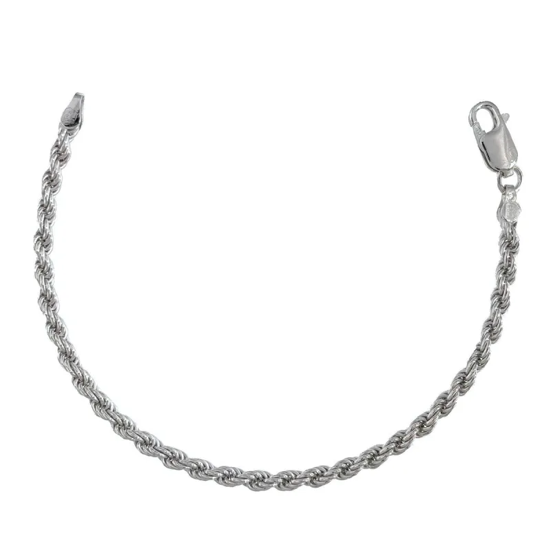 Strieborný náramok valis dĺžka náramku 20cm