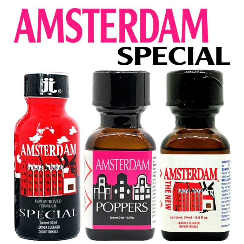 Poppers POPPERS AMSTERDAM SPECIAL BALÍČEK (3x24ml)