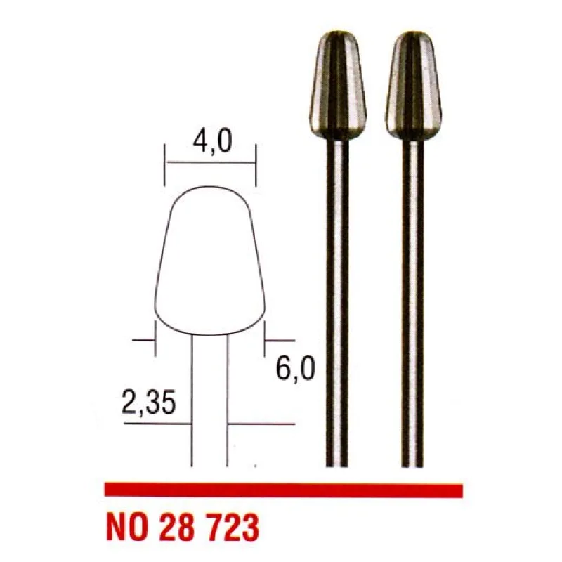 Stopkové frézy konus 6.0mm PROXXON 28723