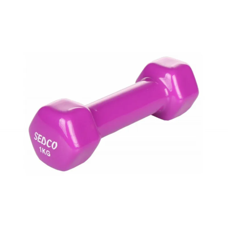 Sedco DB302 Vinylová jednoruční činka, 1 kg
