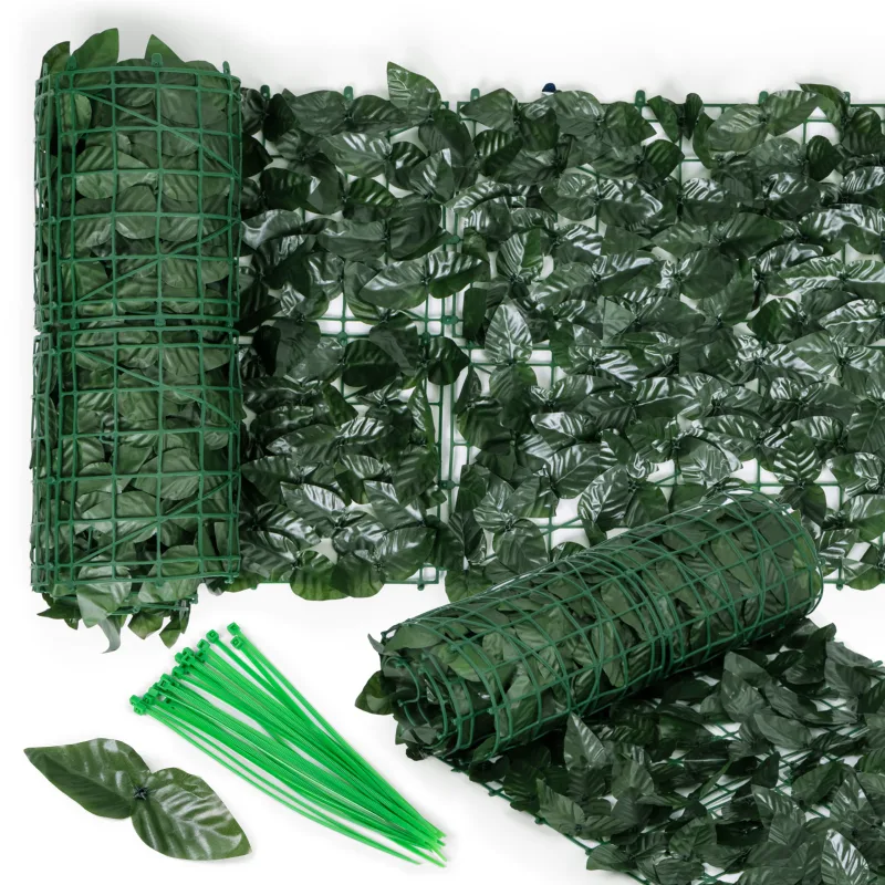 MultiGarden Umelý živý plot z brečtanu 300x50 cm zelený kryt na maskovanie balkóna