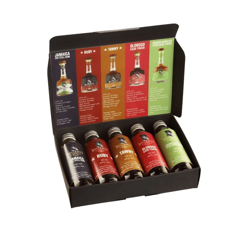 Bellamy’s Reserve Rum Tasting Box, GIFT 43,8% 0,2l