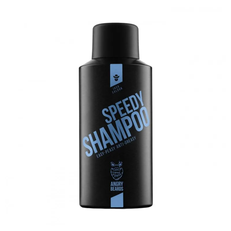 Pánsky suchý šampón na vlasy ANGRY BEARDS Speedy Shampoo Jack Saloon 150 ml