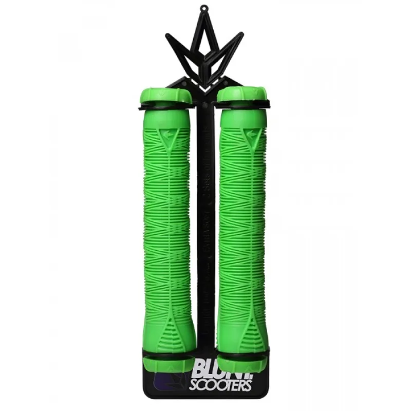 Blunt V2 Flangeless Handlebar Grip - Green