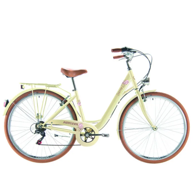 Kenzel Retro kolo Signora Royal 6spd 28" 2026 béžovo-hnědé