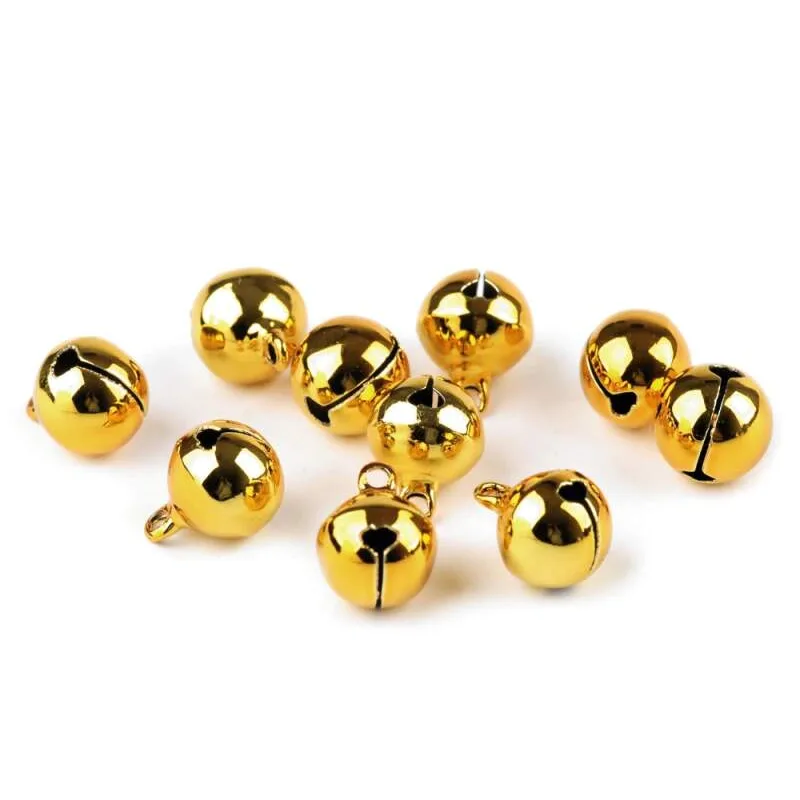 Rolnička 12mm - zlatá