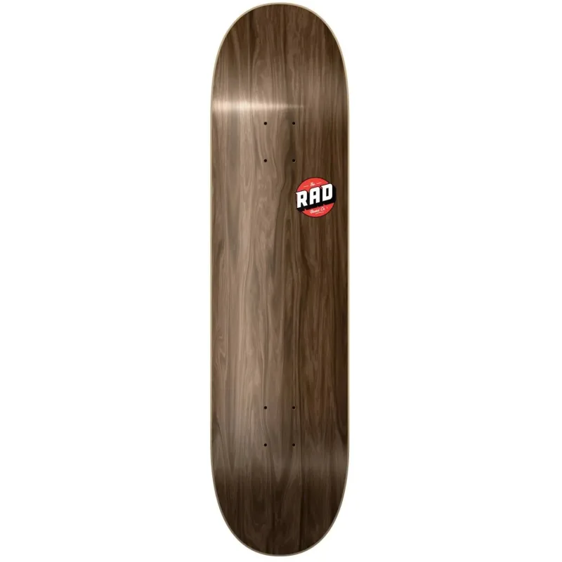 RAD Blank Logo Skate Deska (8.25"|Vintage Maple)