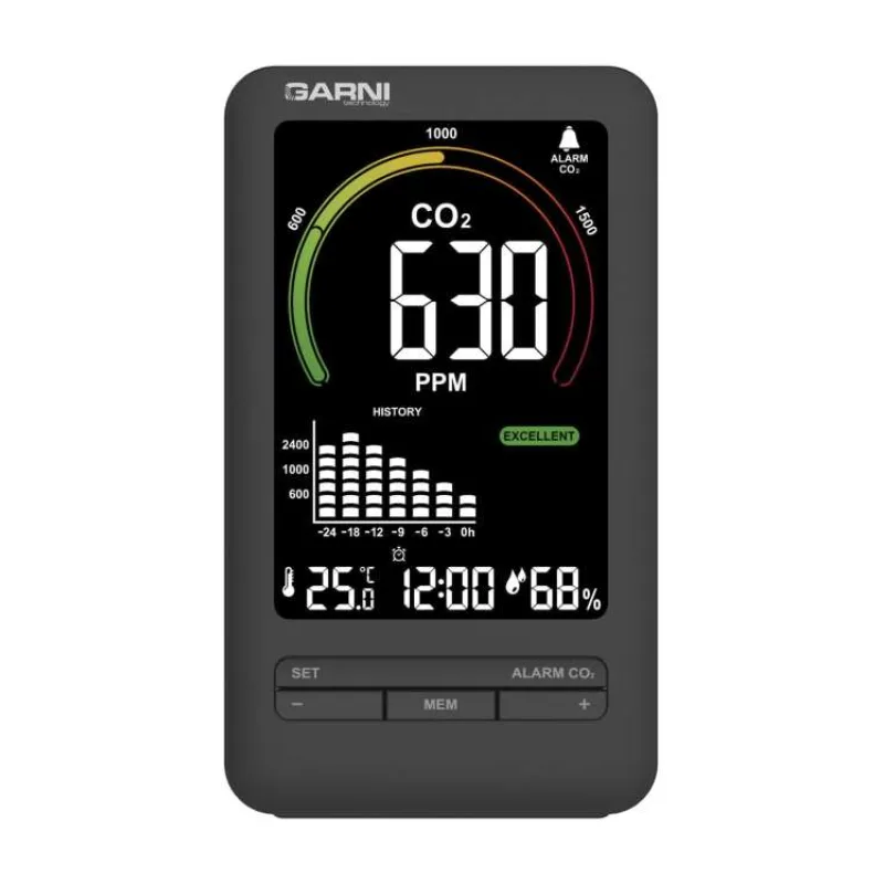 GARNI 206 OneCare - Měřič CO2 (kysličník uhličitý) (GARNI 206 OneCare)