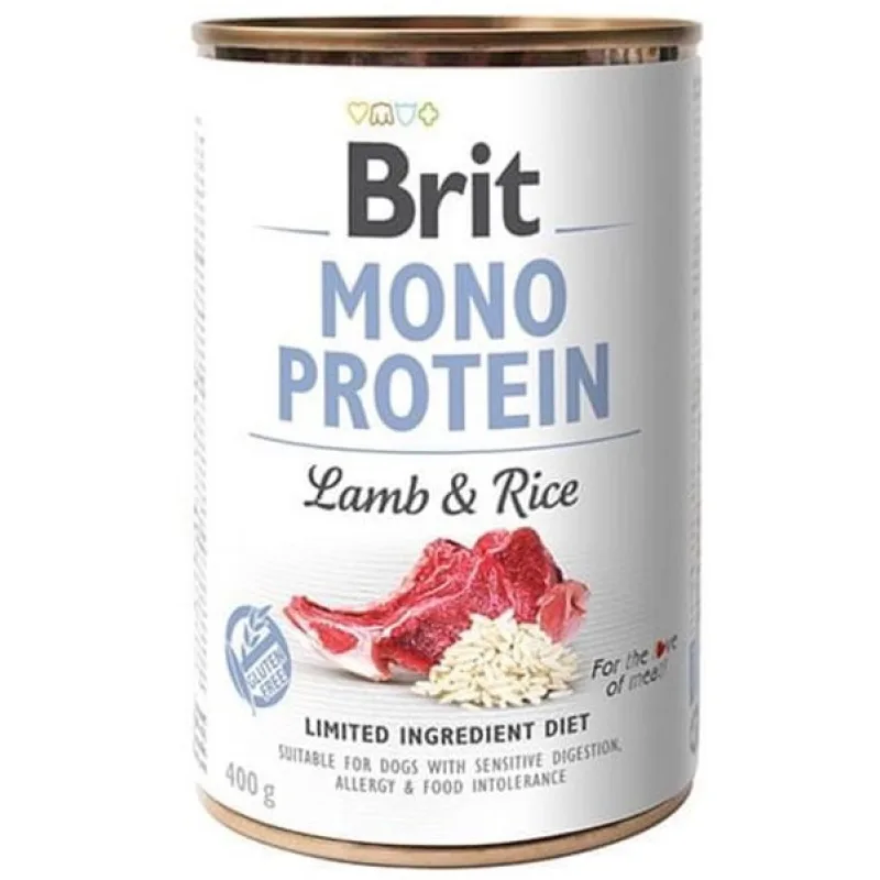 Brit Mono Protein Lamb & Brown Rice 400 g