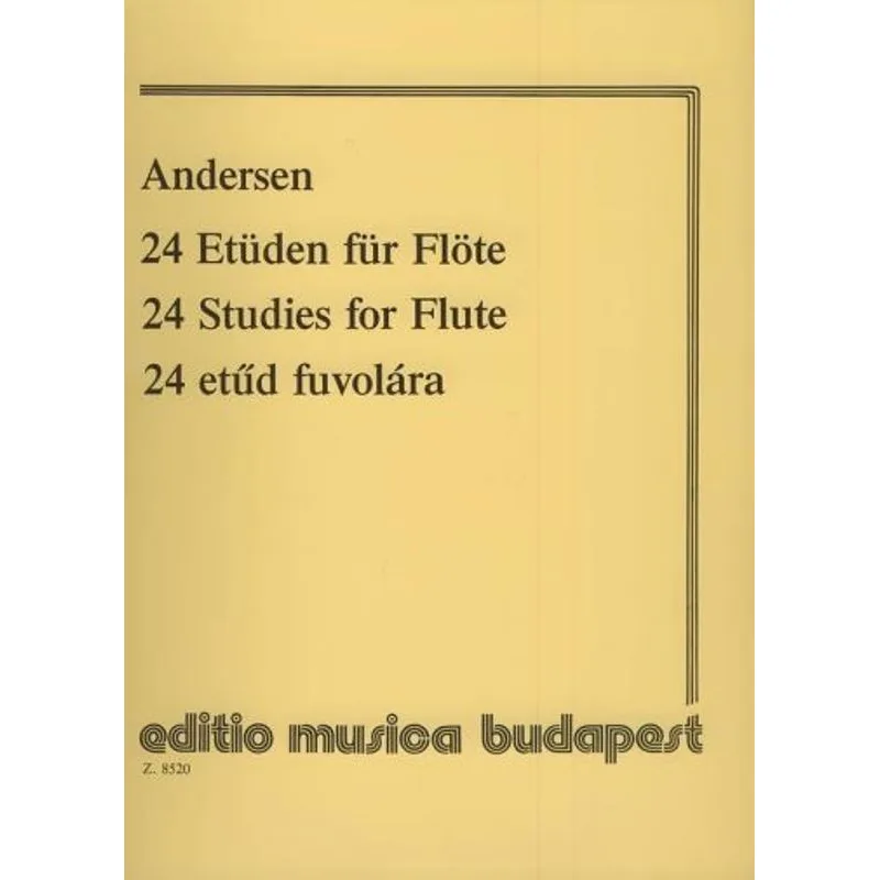 Editio Musica Budapest 24 Studies for Flute