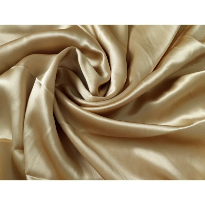 Gumička hedvábná úzká barva zlatá