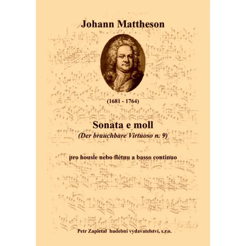 NotaNota Sonata e moll (Der brauchbare Virtuoso n. 9)