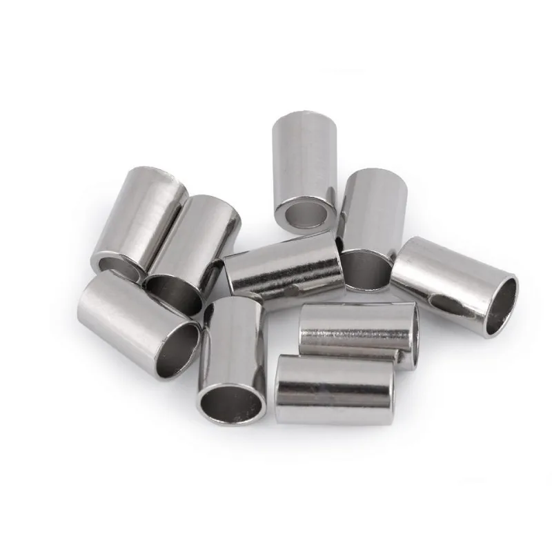 Kovová korálka Ø5,5 mm - strieborná