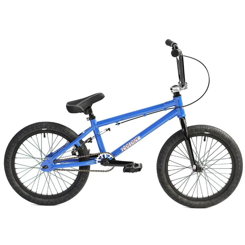 Colony Horizon 16" BMX Freestyle Bike - Blue / Polished
