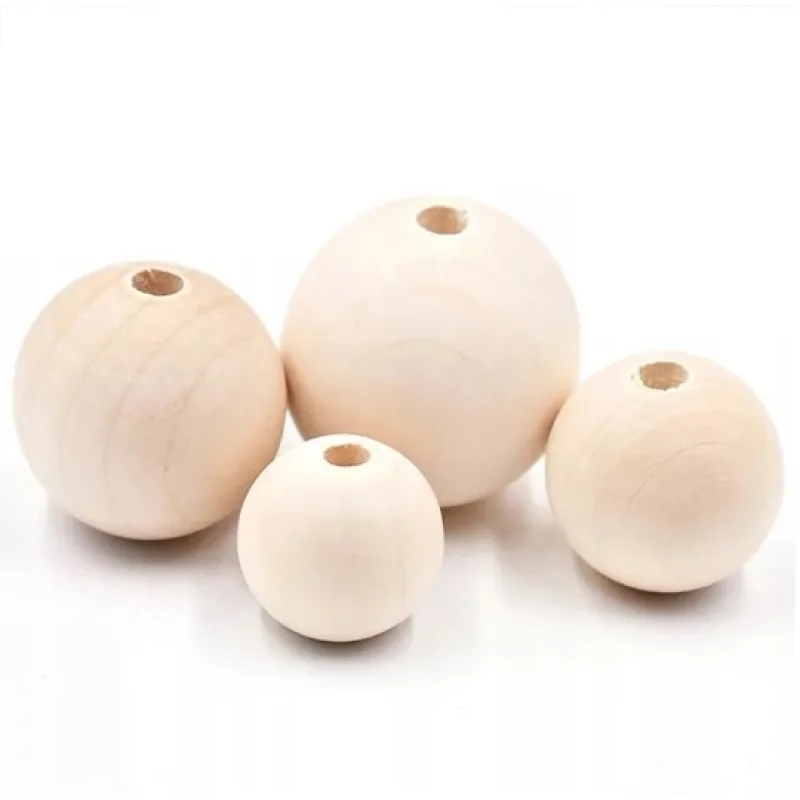 Drevená korálka Ø12 mm - natural