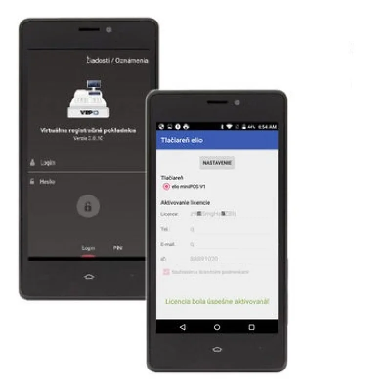 Licencia pre tlačový ovládač pre tlač z VRP pokladnice - Ročná licencia - driver pre tlač z VRP