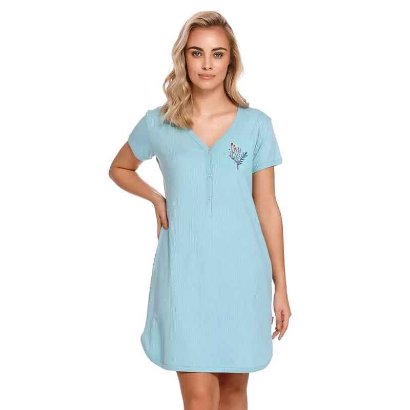 Nočná košeľa Lana zelená S