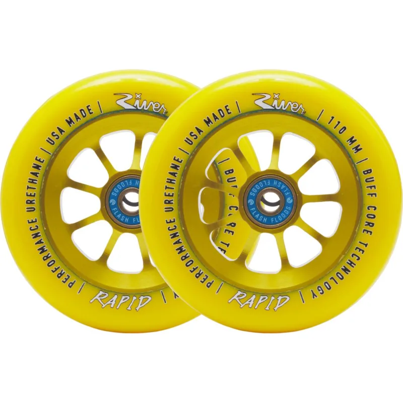 River Naturals Rapid Pro Scooter Wheels 2-Pack - Sunrise