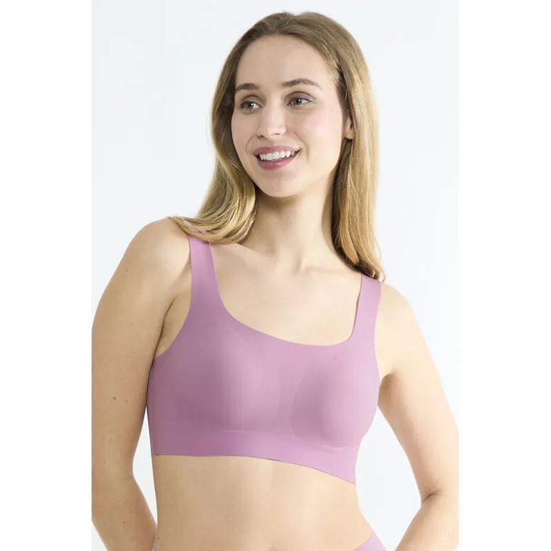 Bezšvová podprsenka Sloggi Zero Feel 2.0 Top staroružová L