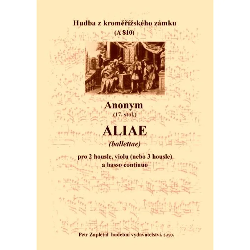 NotaNota Aliae (ballettae) (archív Kroměříž A 810