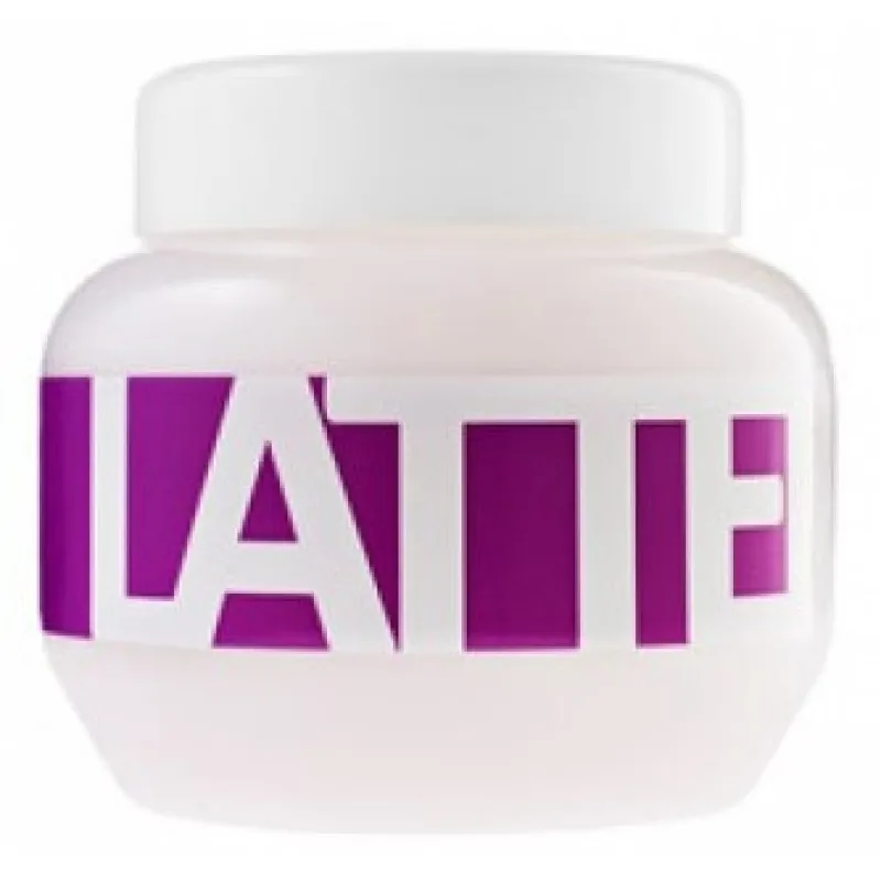 KALLOS Cosmetics Latte Hair Mask 275ml - maska na vlasy poškodené a po trvalej ondulácii